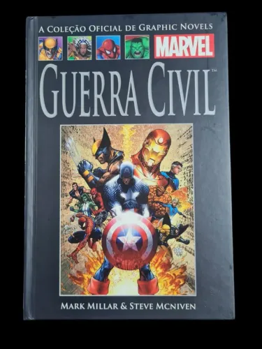 HQ Guerra Civil (Mark Millar e Steve McNiven) - Salvat Preta Volume 50