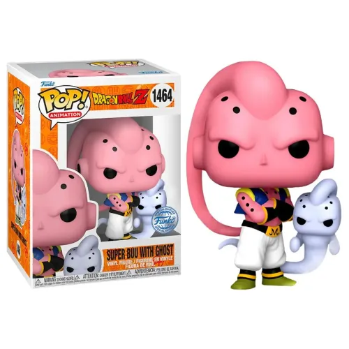 Pausado Super Buu with Ghost Funko Pop! 1464 Exclusivo!