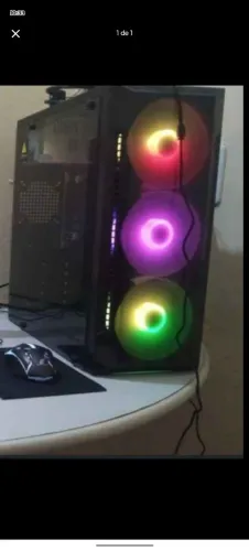 PC Gamer Completo TOB Intel Core i7 SSD 240GB 8GB Gabinete Aquário Teclado Mouse Mouse Pad