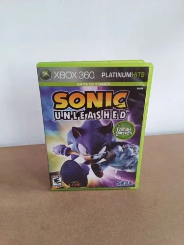 Vendo Sonic Unleashed Xbox 360 Original Semi novo 
