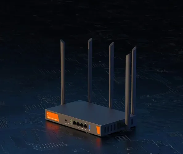 Tenda W30E AX3000 Wireless Enterprise Wifi6 Router 5G Loadbalance 3 Wan.