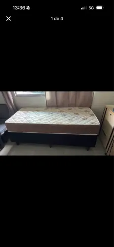 Cama solteiro Box