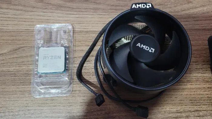 Processador AM4 Ryzen 5 3600 com CPU Fan Wraith Spire RGB