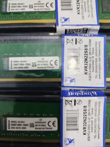 Memória RAM DDR4 8GB Kingston UDIMM descktop