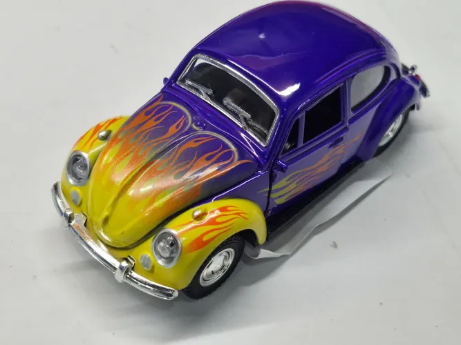 Fusca Metal 1:32 - modelo Hot Rod