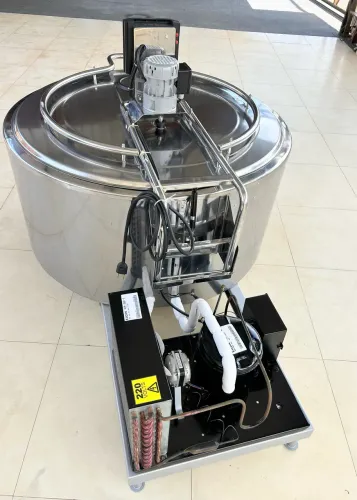Resfriador Leite 300 Litros Tina Misturador d Sovetes Açaí Agua-Com Garantia para Uso