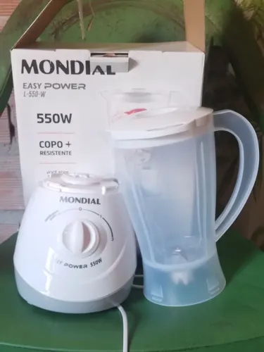 LIQUIDIFICADOR MONDIAL 550W NOVO NA CAIXA