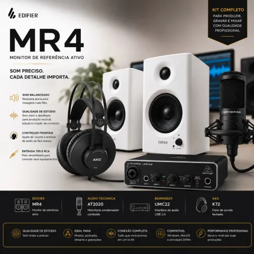 Kit Home Studio Completo