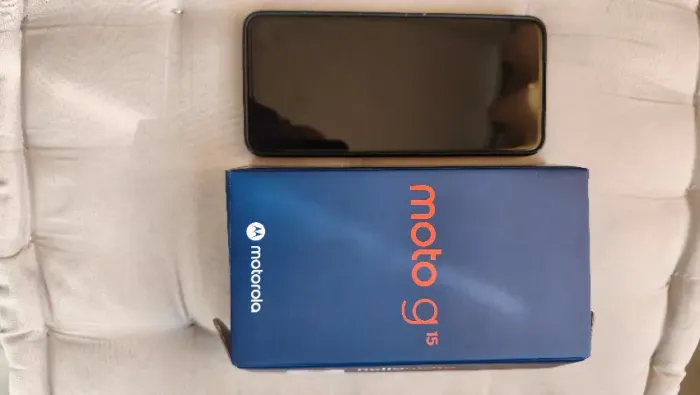 Moto g15 na caixa