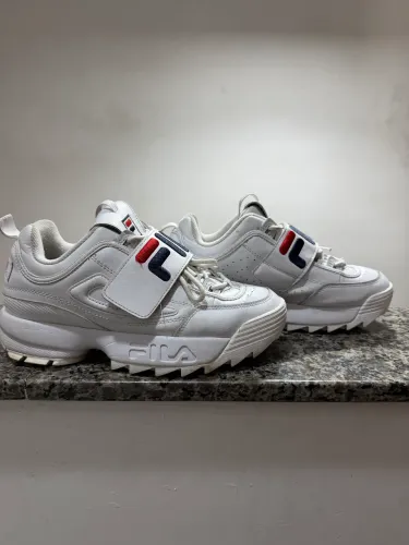 Tênis Fila Disruptor II branco - tamanho 39