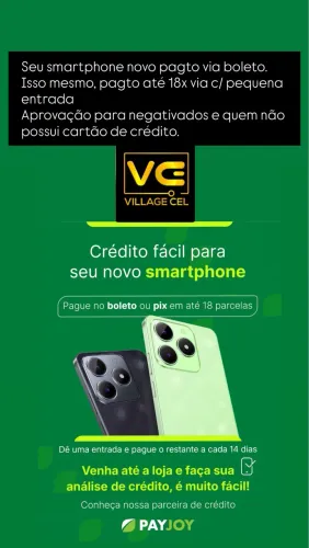 Venda de Celular no Boleto ( PayJoy)