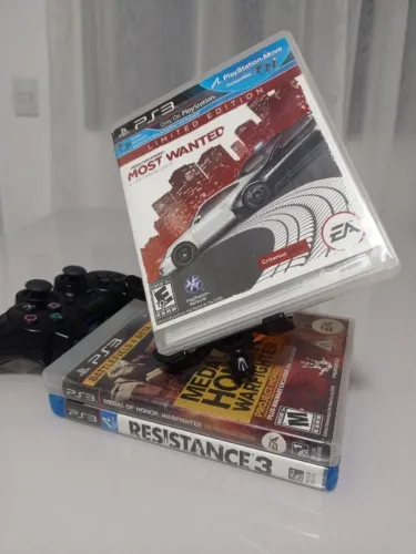 Need for Speed Most Wanted + Resistance 3 + Medal of Honor