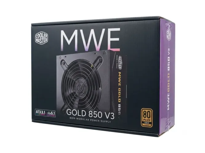 Fonte Cooler Master MWE Gold 850 V3 850W 80 Plus Gold PFC Ativo ATX 3.1