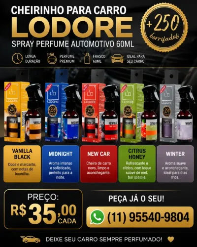 PERFUME DE CARRO