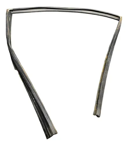 Canaleta Vidro Traseiro Esquerdo Honda Civic 1.7 2001/2006 Preto