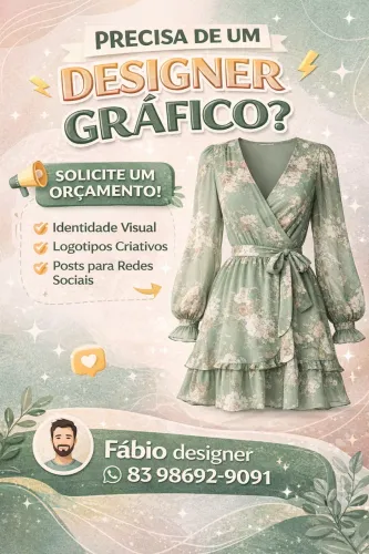 Designer gráfico de alta qualidade 