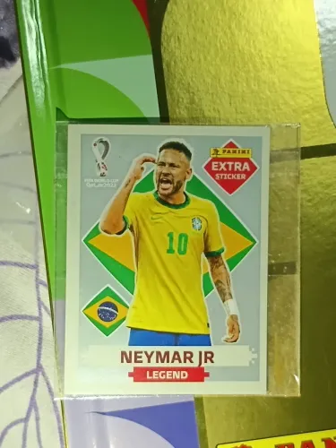 FIGURINHA DO NEYMAR DA COPA DE 2022 EM PERFEITO ESTADO