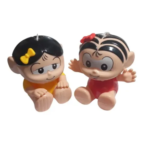 Bonecas Mônica e Magali Decorativas Com Cordão Para Pendurar
