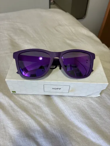 Óculos de Sol Yopp Polarizado Uv400 Tulipa Roxa - Roxo