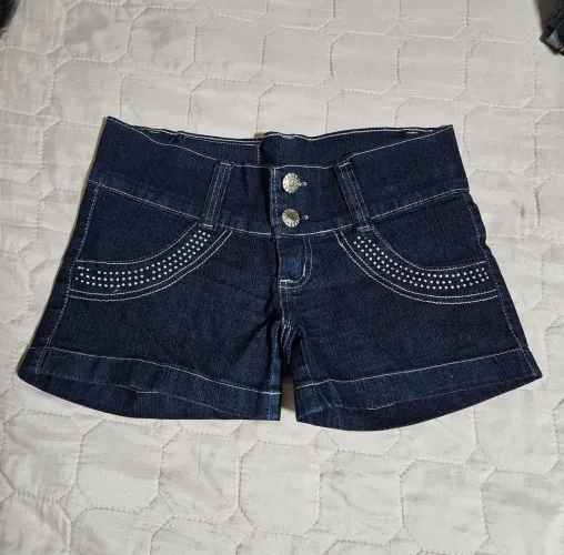 Shorts jeans feminino