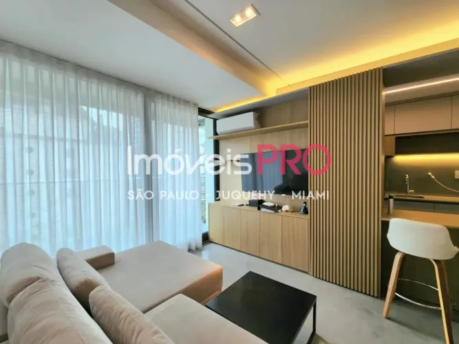 Apartamento novo mobiliado nos Jardins ao lado do Metro Oscar Freire com 92m2, 2 suites e