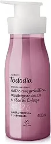 Creme Desodorante Nutritivo para o Corpo Amora Vermelha e Jabuticaba Natura Tododia