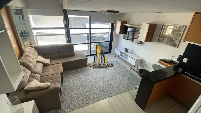 Flat semi mobiliado 1 suíte 1 vaga para locação na Vila Nova Conceição próximo ao Parque I