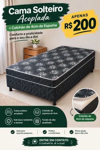 Vende-se cama de casal 