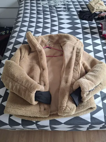 Casaco Peluciado tipo Blazer - Marca - Mamô - tamanho 40