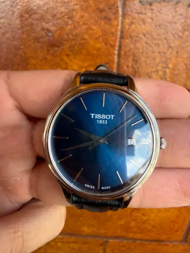 Tissot Classic blue