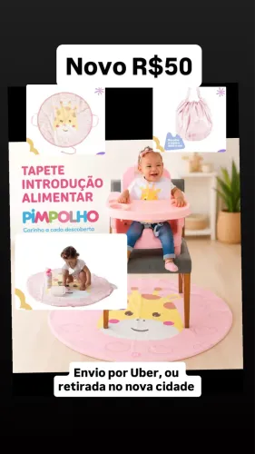 Tapete para introdução alimentar