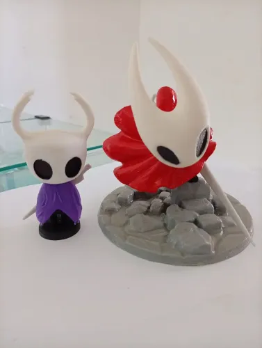 Figura de ação Hollow Knight Silksong impressão 3d