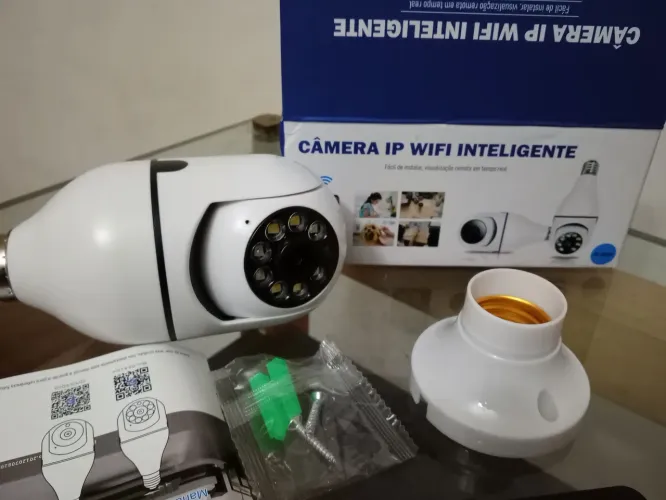 Câmera IP wi-fi inteligente 