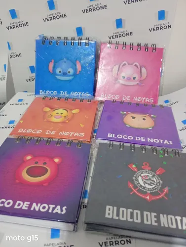 Kit bloco de notas personalizada