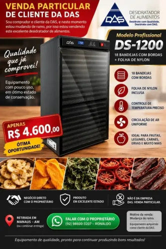 Desidratador de alimentos