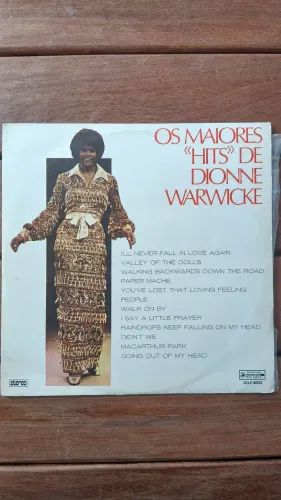 LP os maiores hits de dione warwicke usado