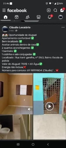 Aluguel Apartamento 2 Quartos 
