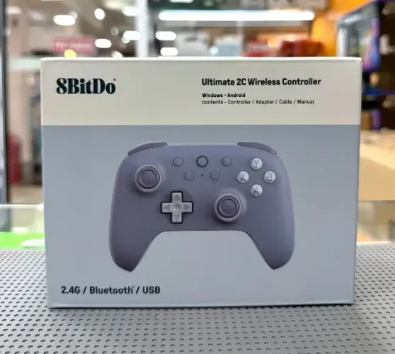 Controle 8BitDo Ultimate 2C Wireless Para PC e Android ? Novo e na Caixa