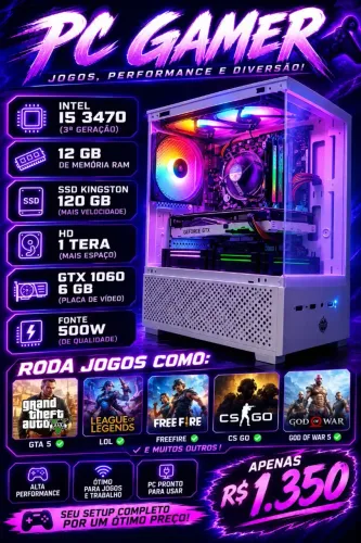 Vendo pc gamer