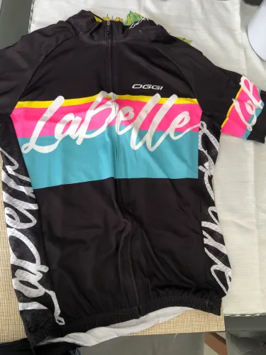 Camisa feminina ciclismo Oggi Labelle TAM M