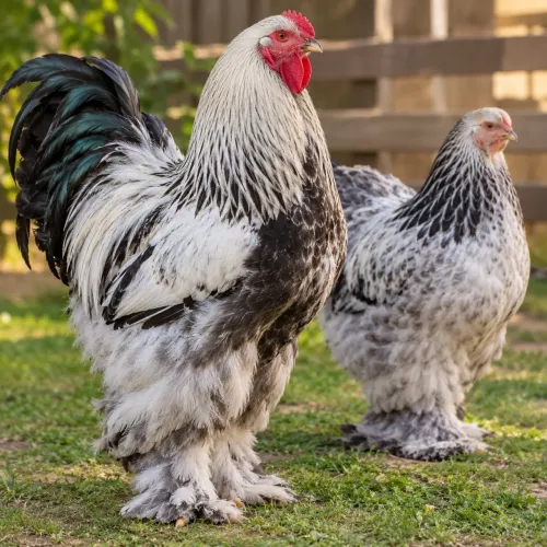 Ovos férteis de galinha Brahma