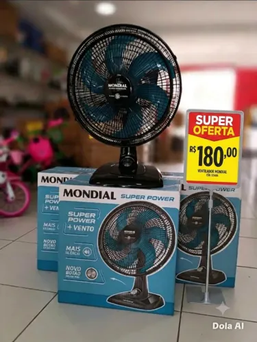 Ventiladores Mondial a pronta entrega