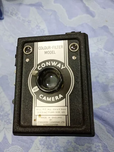 Máquina fotográfica antiga década de 50