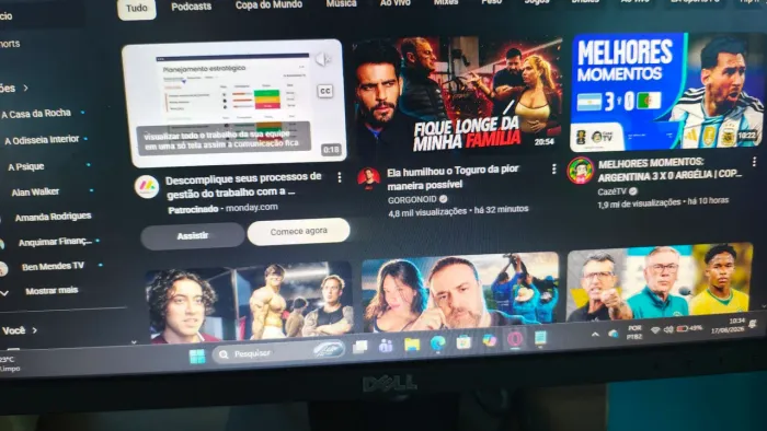 Monitor Dell 19" ACEITO TROCA 