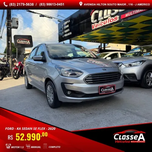 Ford KA 1.5 Sedan SE 12V Flex 4P Mec. 2020