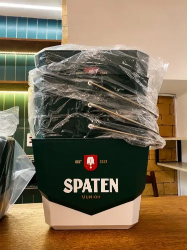 Balde de gelo Spaten com alça