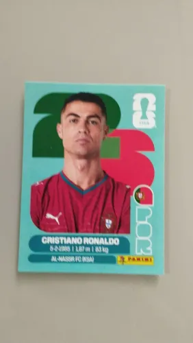 Figurinha do cristiano Ronaldo 2026 nova