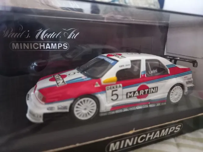 Miniatura Alfa Romeo 155 V6 TI DTM 1996 escala 1/43