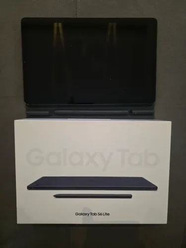 Galaxy Tab S6 Lite 64gb com caixa, pouco usado