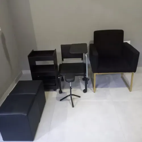 Cirandinha, Poltrona, Carrinho Auxiliar, Puff e Suporte para os pés
